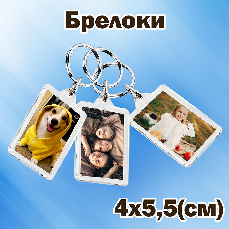 Брелоки с фото